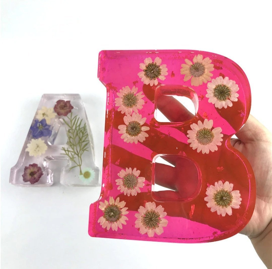 Alphabet Mould Individual Letters P-T – LBB Resin