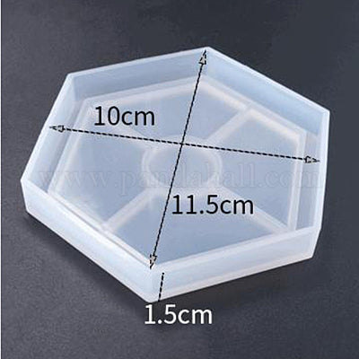 Hexagon Edge Coaster Mould