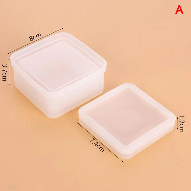 Square Shaped Trinket Dish and Lid