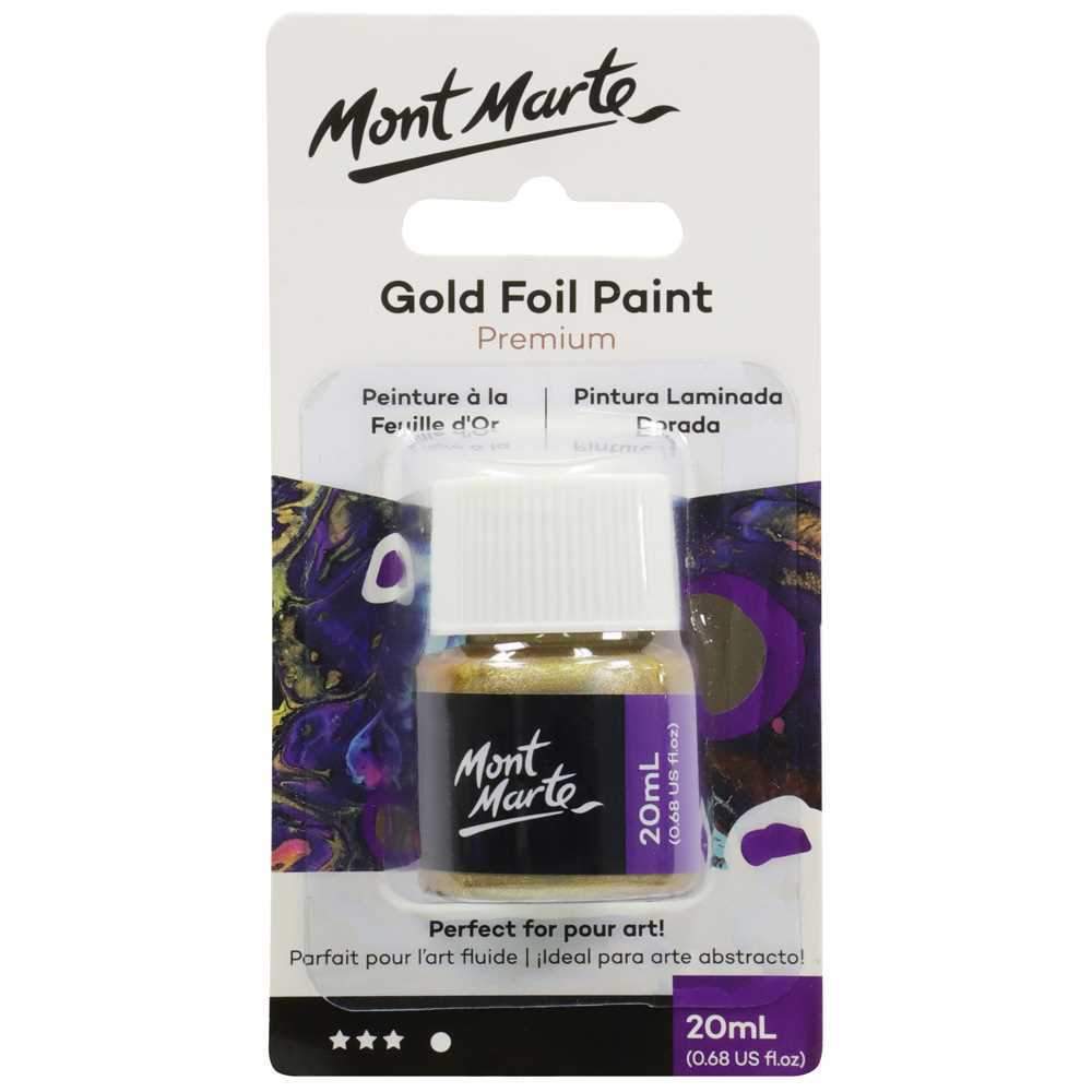 Premium Foil Paint in Gold, Silver & Irridescent - LBB Resin - edging, foil, paint