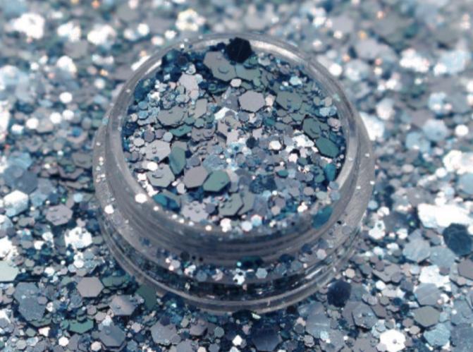 Chunky Glitter 2.5mm - LBB Resin - 2.5mm, chunky, colour, colour shift, embell, glitter, shift, shine, shiny, Wholesale