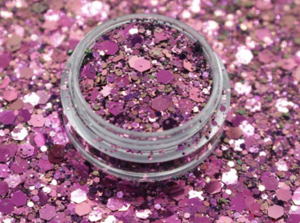 Chunky Glitter 2.5mm - LBB Resin - 2.5mm, chunky, colour, colour shift, embell, glitter, shift, shine, shiny, Wholesale