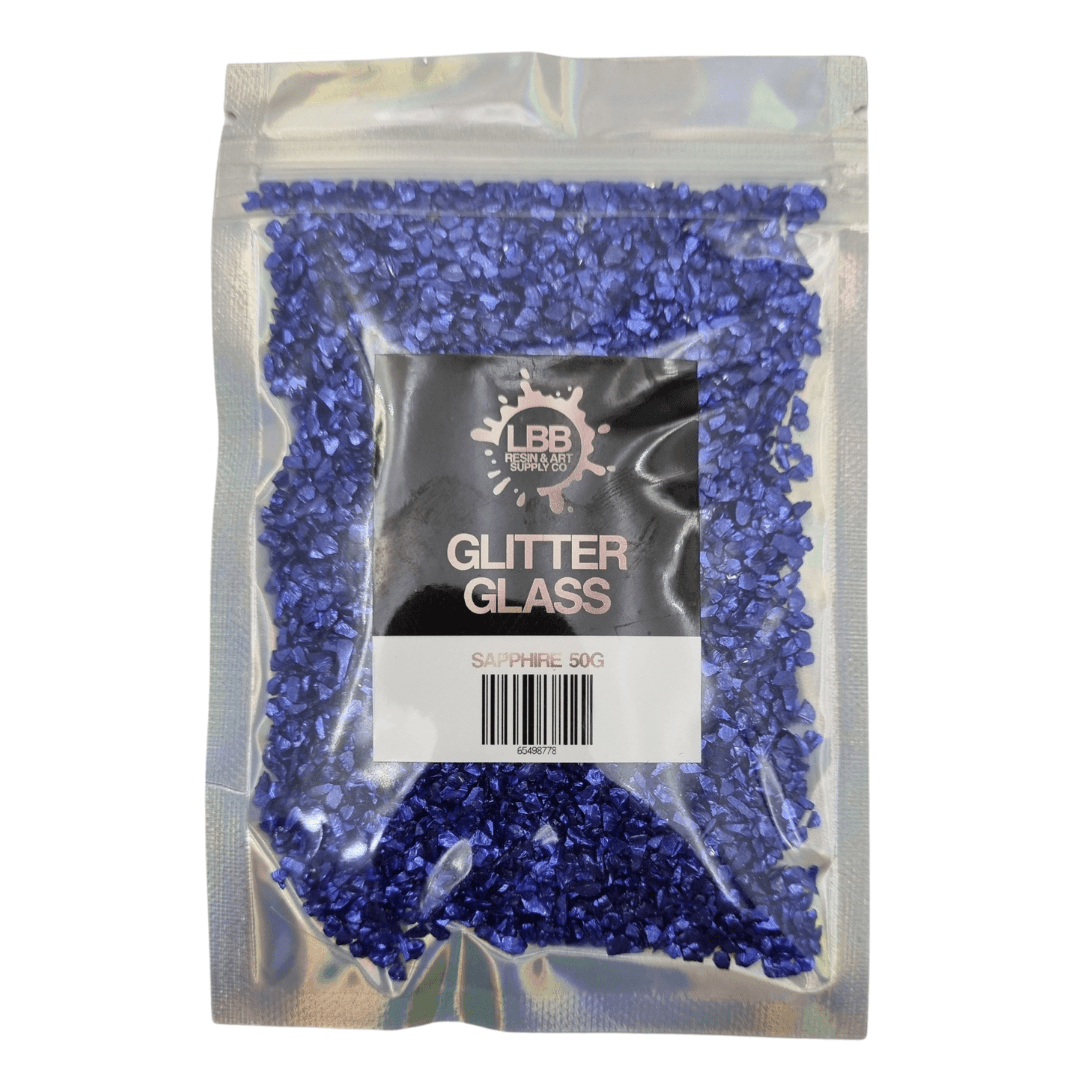 Glitter Glass 50gColourLBB Resincolour