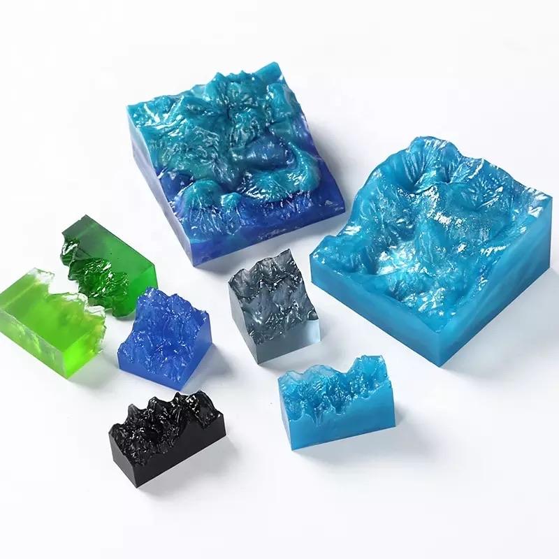 Mountain Mould - LBB Resin - mountain, silicon, silicone