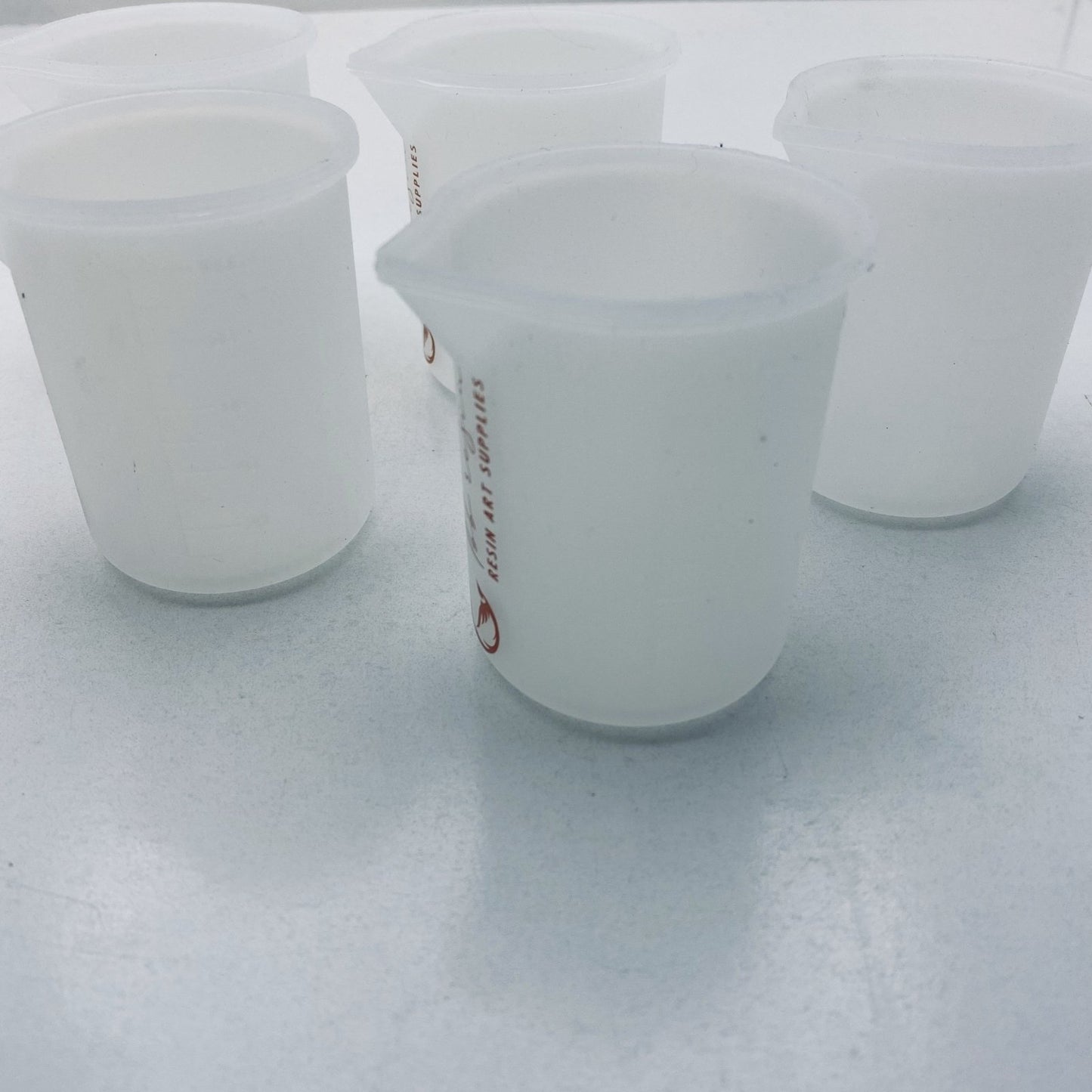 Silicone Measuring & Mixing Cups 100, 250 & 500ml - LBB Resin - cup, jug, preorder, reusable, silicone, spo-default, spo-disabled, tool, tools, Wholesale