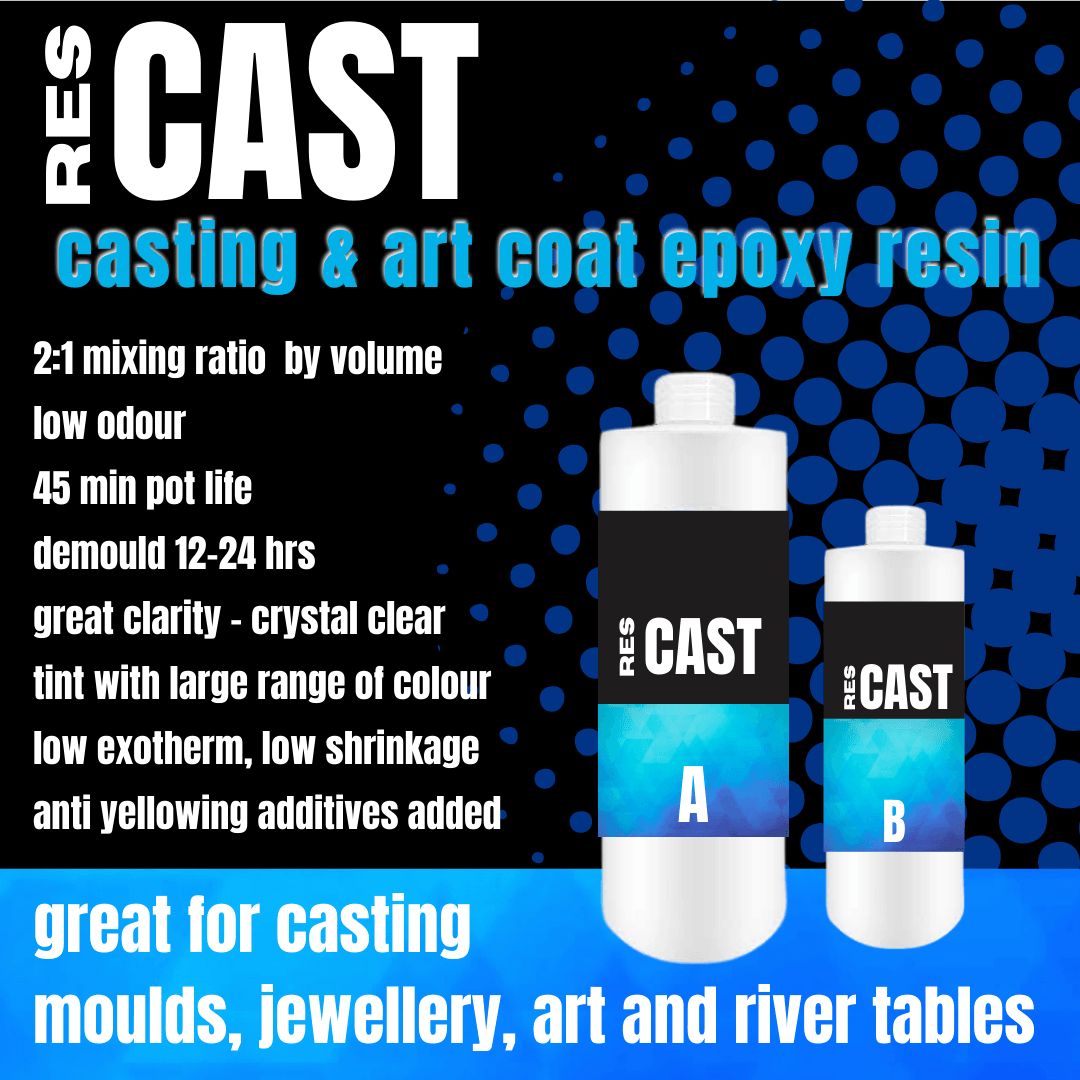 ResCAST - epoxy casting resin  300ml - LBB Resin - 2 pack, epoxy, resin products, sale, Section 8, spo-default, spo-disabled, Wholesale