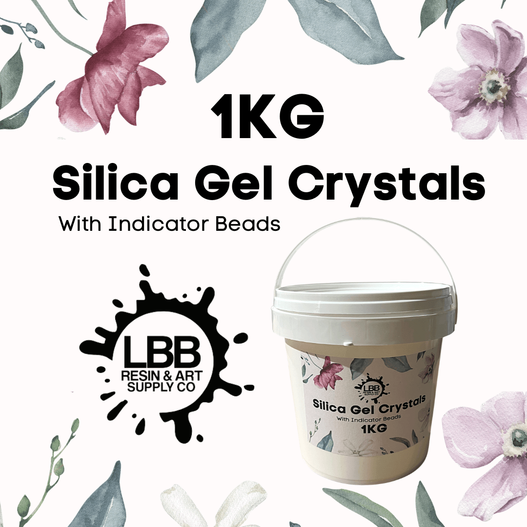 Silica Gel Crystals with indicator beadsAccessoriesLBB Resinaccessories