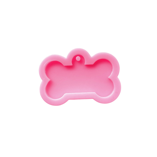 Silicone Keyring Mould - Dog BoneMouldLBB ResinKeyring