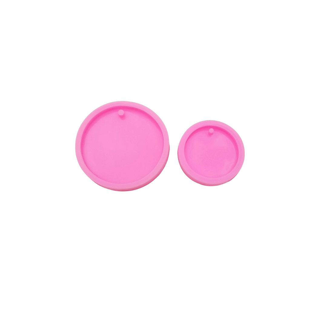 Silicone Round Keyring MouldMouldLBB ResinWholesale