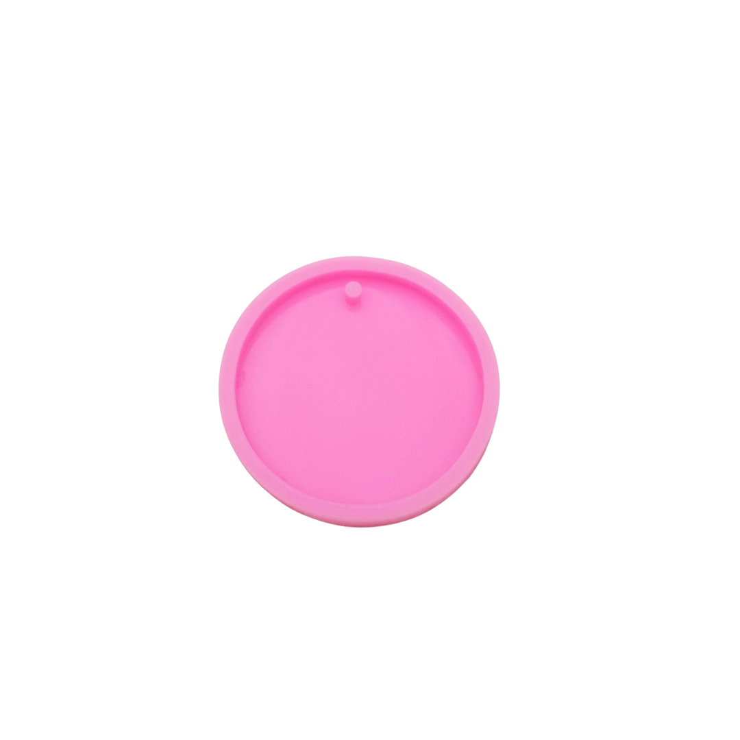 Silicone Round Keyring MouldMouldLBB ResinWholesale